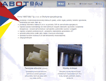 Tablet Screenshot of abot.com.pl